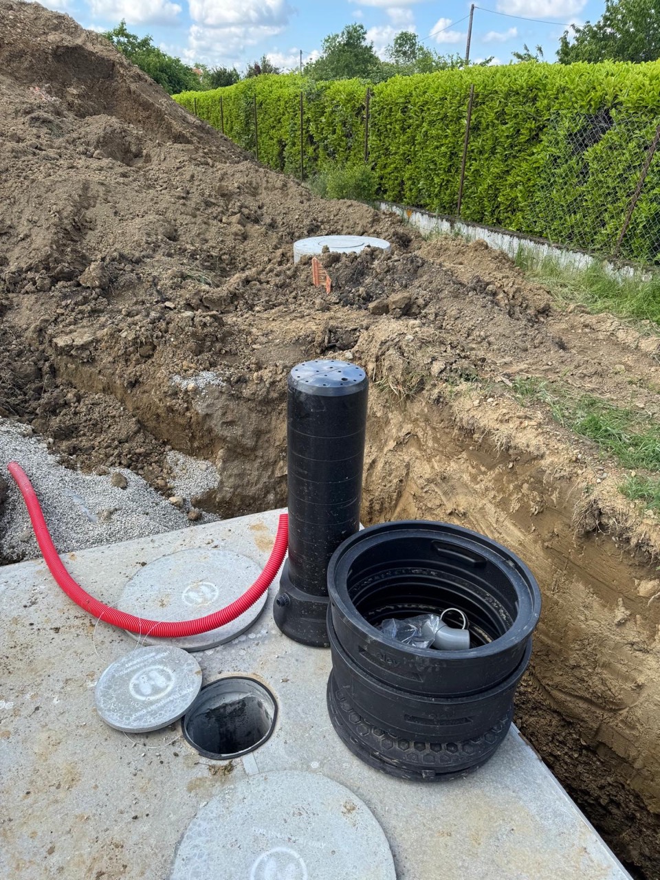 Raccordement cuve récupération d’eau-muret-services